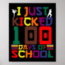 Search for 100 days of school posters Retro