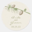 Search for natural wedding stickers Modern