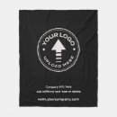 Search for company logo blankets Marketing