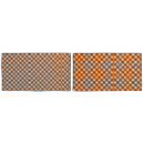 Search for orange and white pillowcases Plaid