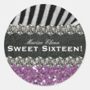 Search for purple zebra stickers Glitter