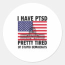Search for stupid round stickers Vote