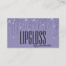 Search for lipgloss business cards Glitter