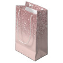 Search for rose gold gift bags Glitter