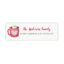 Search for mug return address labels Cocoa