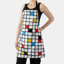 Search for minimalist abstract aprons De stijl