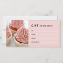 Search for bakery business gift certificates Pink