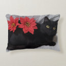 Search for black cat christmas cushions White