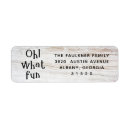 Search for fun return address labels Typography