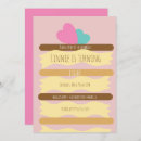 Search for layered invitations Pastel