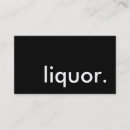 Search for liquor business cards Alcohol