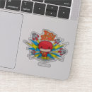 Search for run fast stickers Justice league