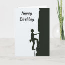 Search for rock birthday cards Climbing