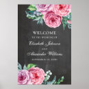 Search for chalkboard welcome wedding signs Floral
