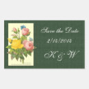 Search for vintage save the date stickers Pink