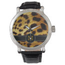 Search for leopard print watches Initials
