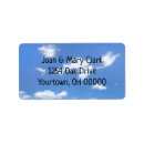 Search for heaven return address labels Blue