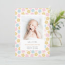 Search for rainbow birth announcement cards Simple