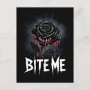 Search for bite vertical postcards Goth