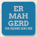 Search for funny meme coasters Typography