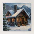 Search for log cabin puzzles Mountains