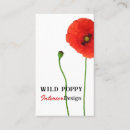 Search for poppy business cards Chic