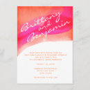 Search for pink splash invitations Orange