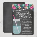 Search for baby q invitations Chalkboard