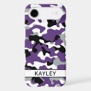Search for purple camo iphone cases Girly