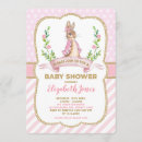 Search for rabbit baby girl shower invitations For her