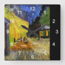 Search for cafe clocks Gogh