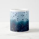 Search for rain drops mugs Blue