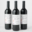 Search for bridal shower wine labels Chic