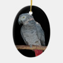 Search for african grey parrot christmas tree decorations Parrots