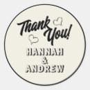 Search for heart thank you stickers Hand drawn