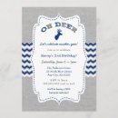 Search for buck birthday invitations Rustic
