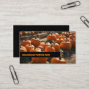 Search for pumpkin business cards Farmer