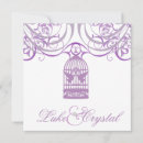 Search for birdcage wedding invitations Hearts