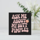 Search for butt invitations Humour