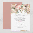 Search for pink peony bridal shower invitations Elegant