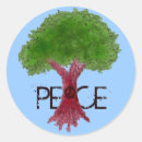 Search for tree symbol stickers Peace