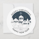 Search for village christmas cards Minimal