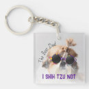 Search for cute shih tzu key rings Dog