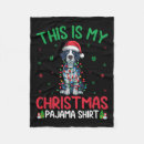 Search for pointer dog blankets Dabbing santa claus christmas