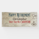 Search for happy retirement banners Party