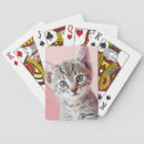 Search for eyes playing cards Close up