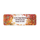 Search for maple tree return address labels Thanksgiving
