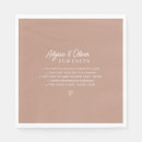 Search for couple fun facts wedding napkins Funny