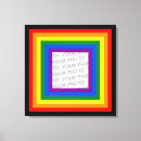 Search for gay pride canvas prints Flag