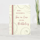 Search for son in law birthday cards Modern